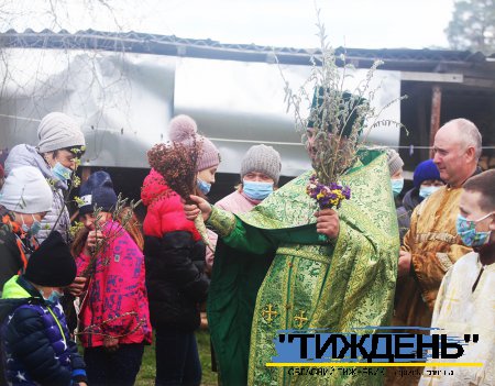 У церквах Тростянеччини освячували вербу