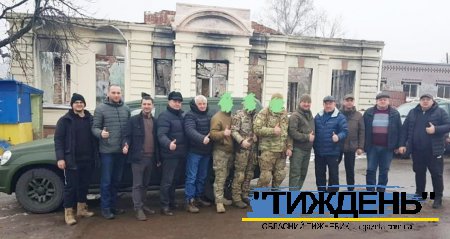 Охтирщина передала позашляховик своїм визволителям-холодноярівцям