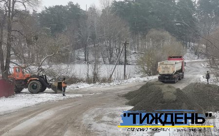 Охтирські шляховики підремонтували проблемну дорогу в Тростянецькій громаді