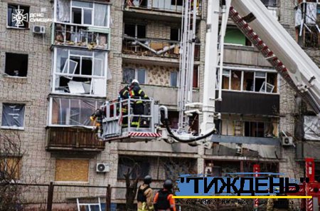 У Сумах через ворожий ракетний удар уже 101 постраждалий, з яких 23 дитини