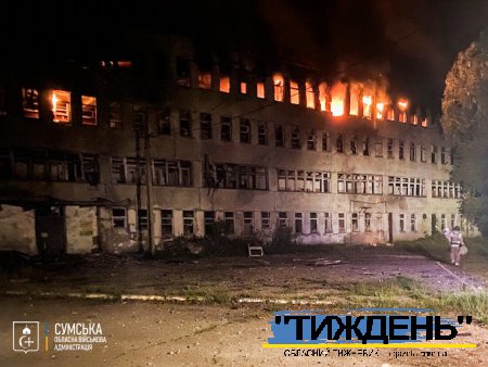 Російські війська  б`ють по цивільним об`єктам Тростянецької громади