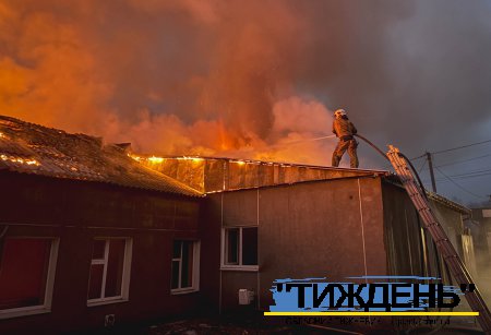 У Тростянці горіло ковбасне виробництво відомого підприємця