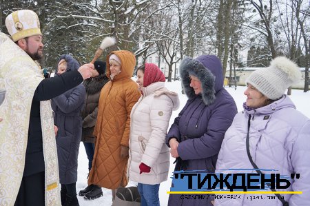 У Тростянці на Водохреще віряни святковою молитвою дякували українським захисникам