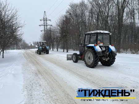 Значні снігопади не застали зненацька тростянецьких комунальників